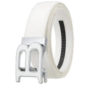 Lifestyle image of the Command the Room leather belt paired with casual attire, demonstrating its versatile wear.