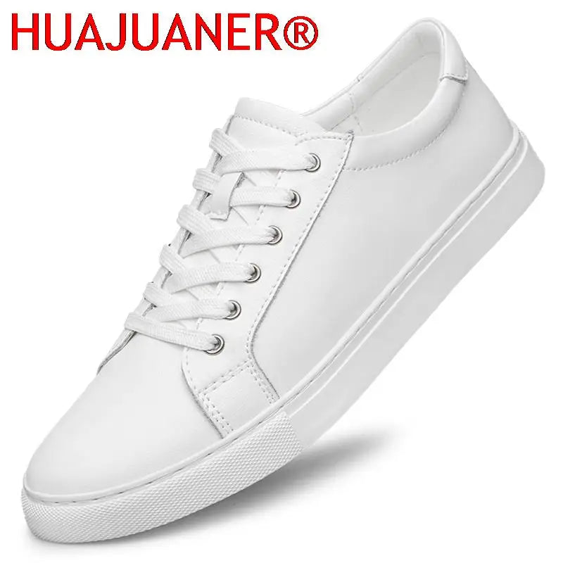 Premium men's leather casual shoes with true-to-size fit and superior craftsmanship