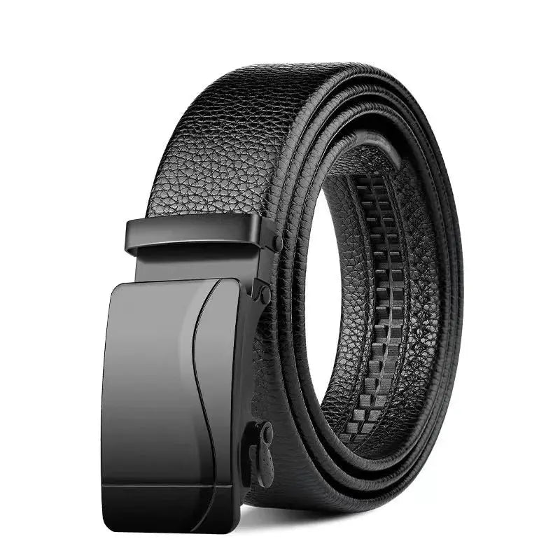 Stylish black belt showcasing quality craftsmanship and timeless design.