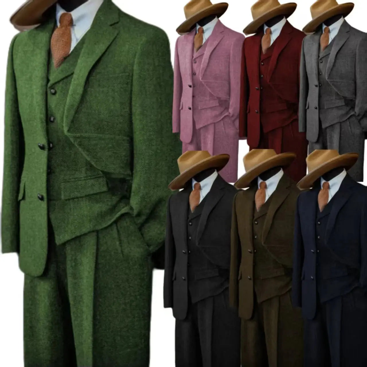 Command the Room suit displayed on a mannequin, highlighting versatility.