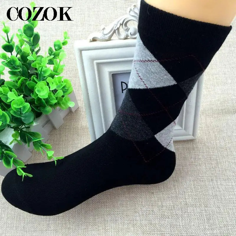 Moisture-wicking socks in classic black, perfect for all-day freshness.