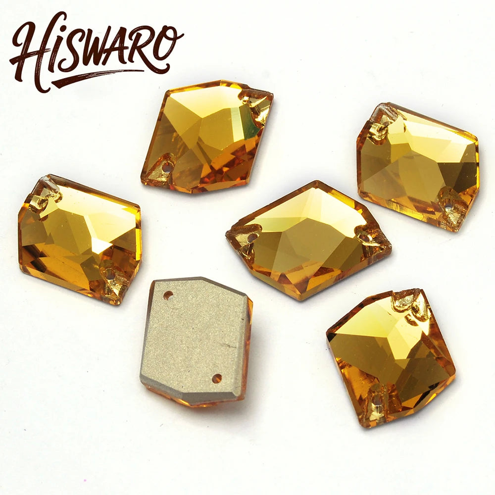 HISWARO crystals in vibrant colors for unique fashion statements.