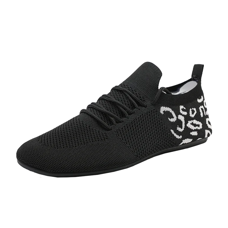 Detail of the air mesh upper on Whisper-Soft Steps sneakers, highlighting breathability for long walks.