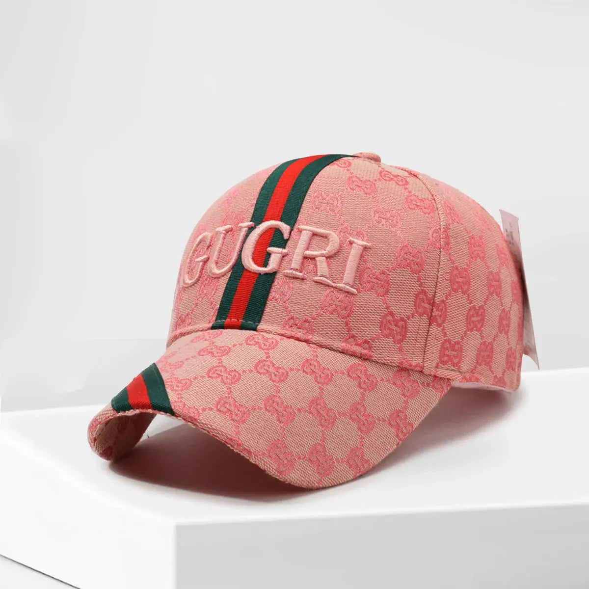 Side view of Sunlit Days Embroidered Cap, emphasizing its casual style and comfort fit.