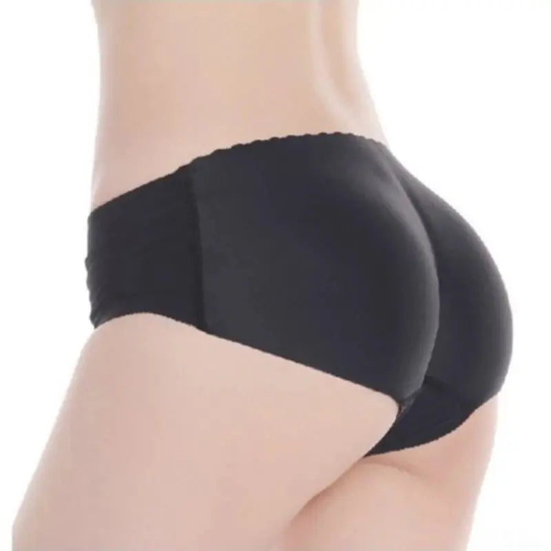 Seamless Confidence Boost panties in nude, crafted from soft nylon and polyester blend.