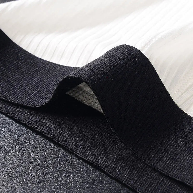 Durable red boxers that maintain shape and color after multiple washes.