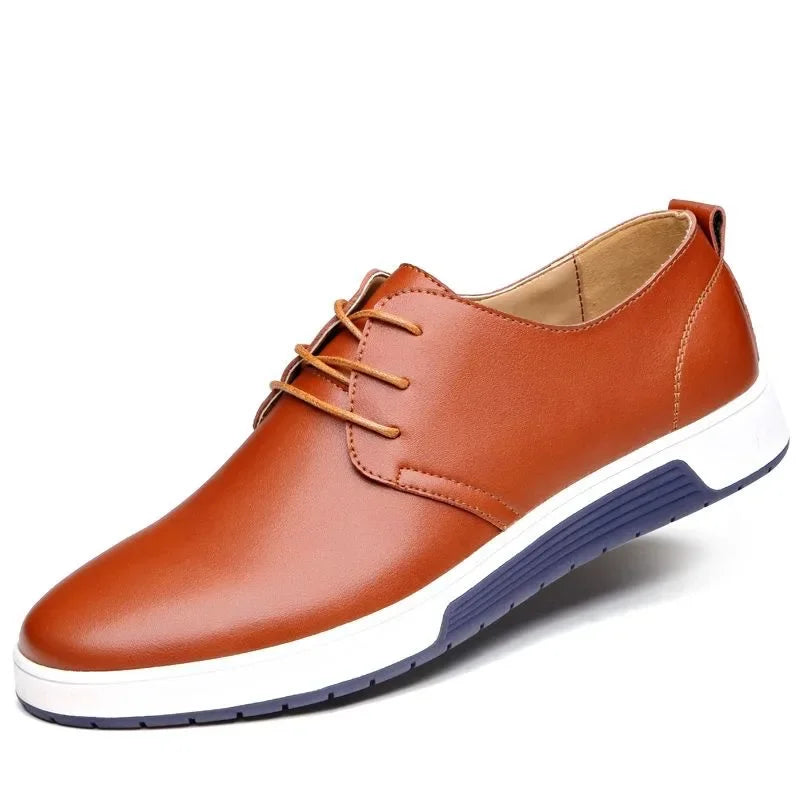 Comfortable and stylish PU leather shoes for discerning gentlemen.