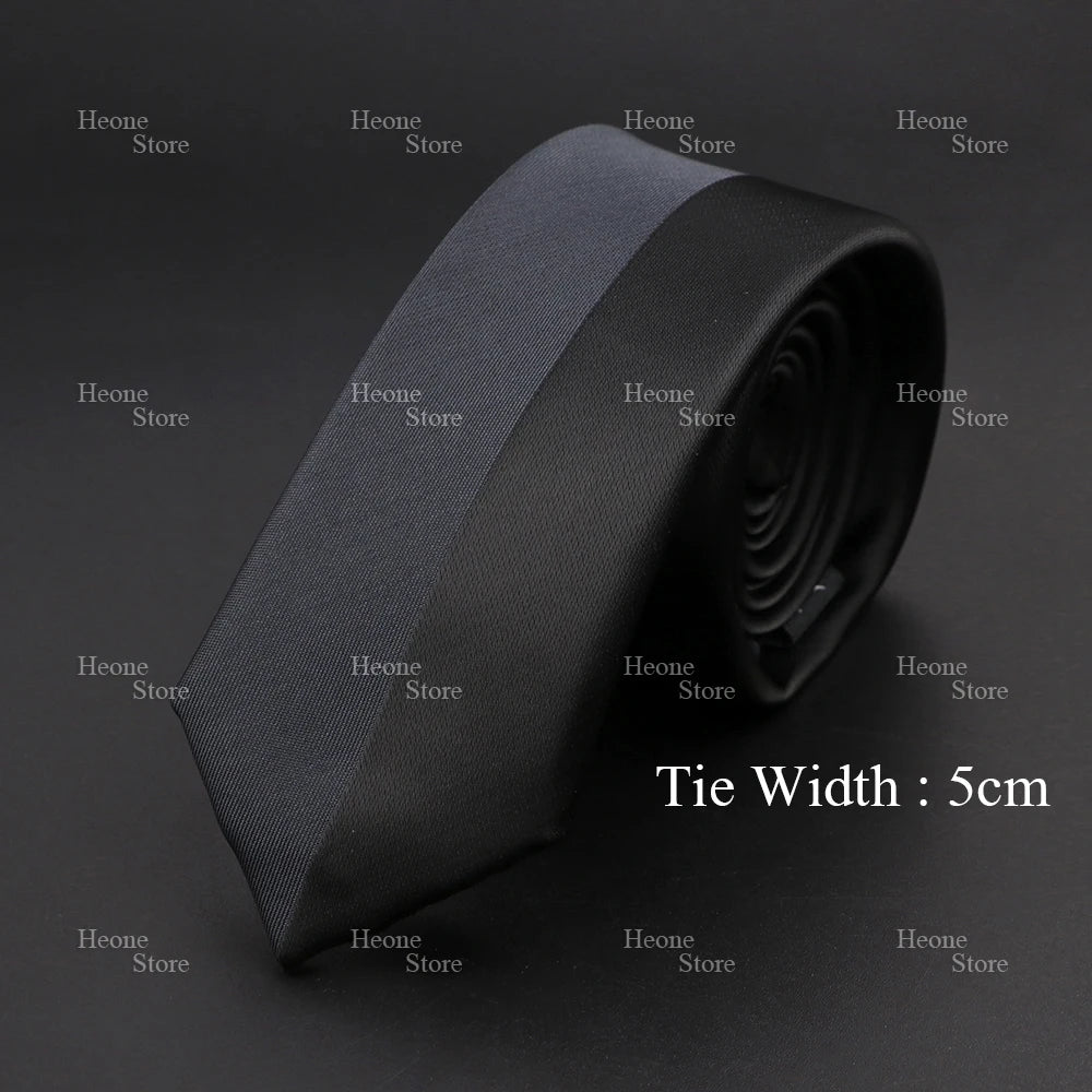 Formal event tie in deep purple and black, ensuring a polished look.