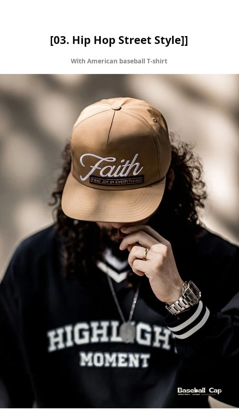 Vintage embroidered baseball cap designed for street style enthusiasts