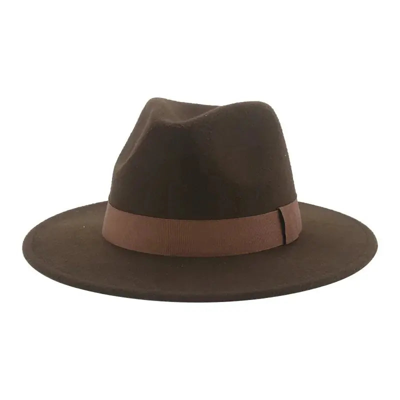 Whisper-Soft Fedora in beige, crafted from cotton and polyester for all-day elegance.