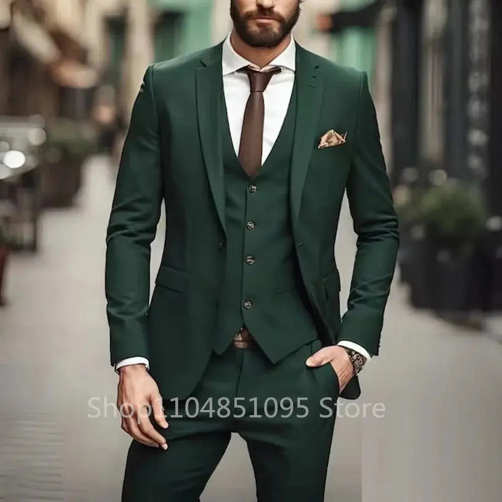 Close-up of the suit's buttons, adding a touch of elegance to the design.