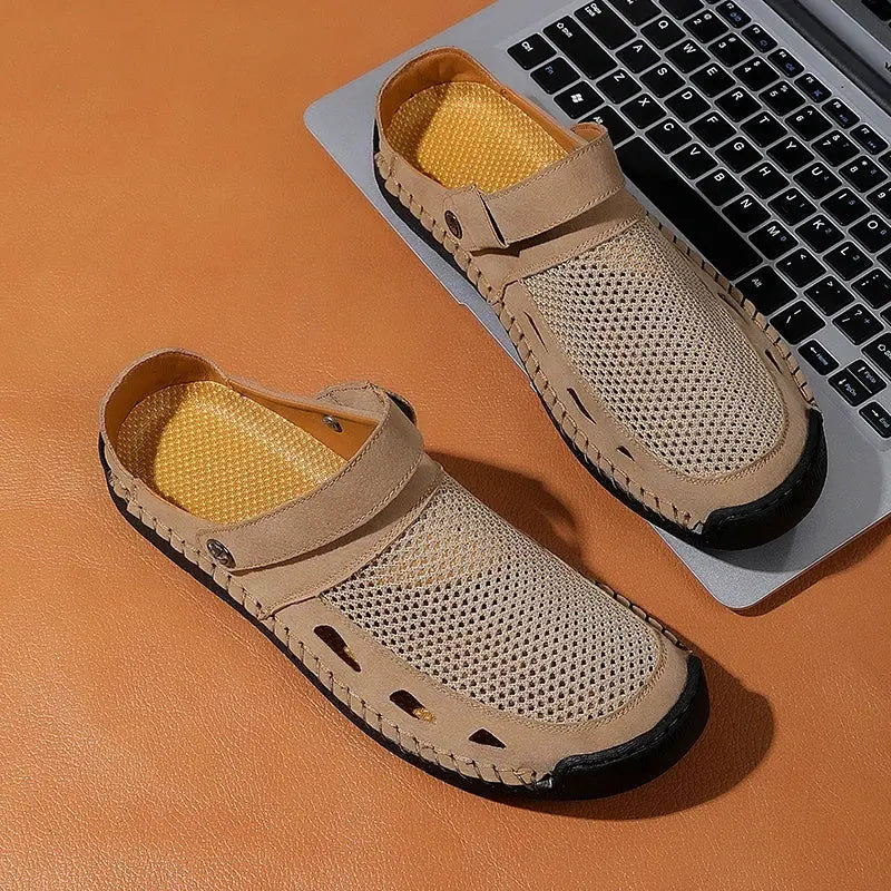 Top view of Breeze Through Summer Sneakers displaying air mesh upper for enhanced breathability.