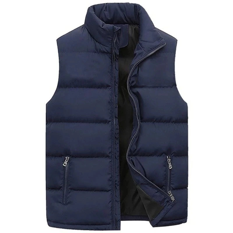 Lifestyle image of the Autumn Breeze Vest on a road trip, perfect for adventure attire.