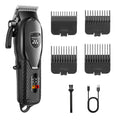 Sleek black hair clipper designed for versatile grooming and style precision.