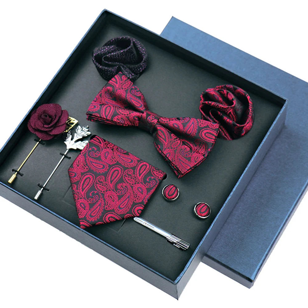 Coordinated formal wear set featuring premium polyester materials