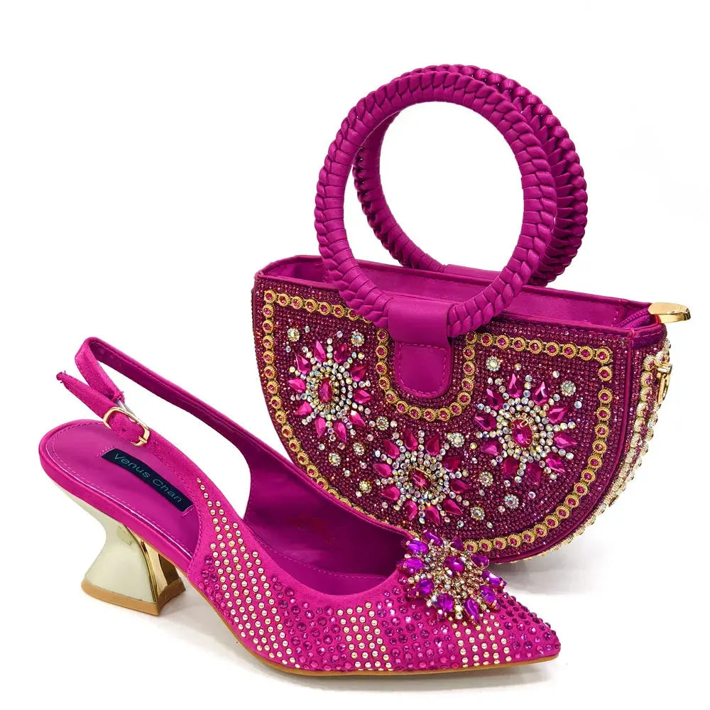 Versatile fashion ensemble set for effortless elegance at every soirée.