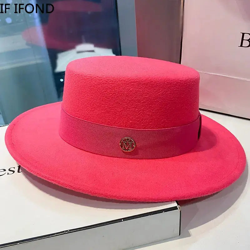 Comfortable and durable fedora hat, maintaining its crisp shape for lasting wear.