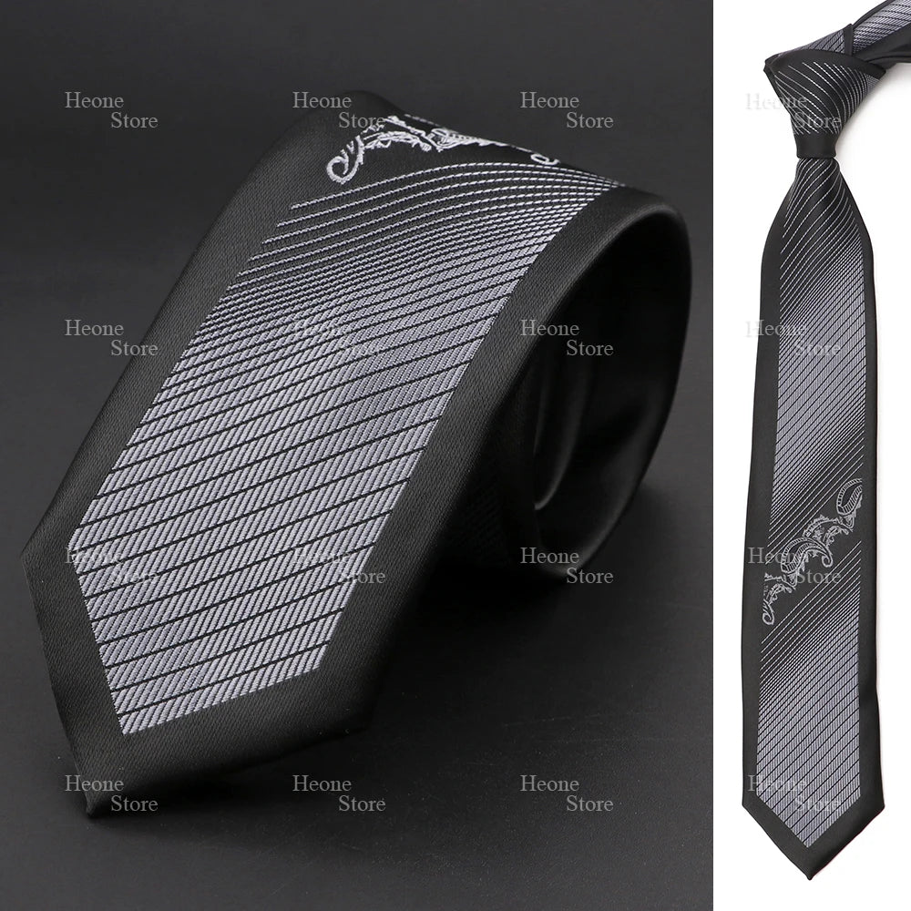 Deep purple and black tie, perfect for leading toasts at formal events.