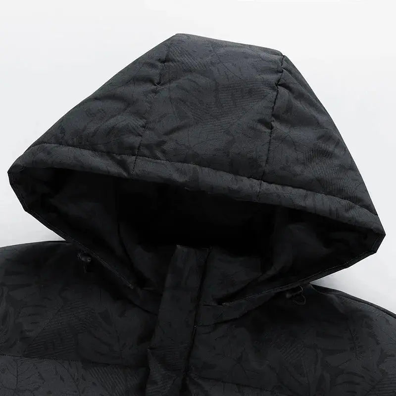 Multiple pockets on the camouflage jacket for practical storage on-the-go.