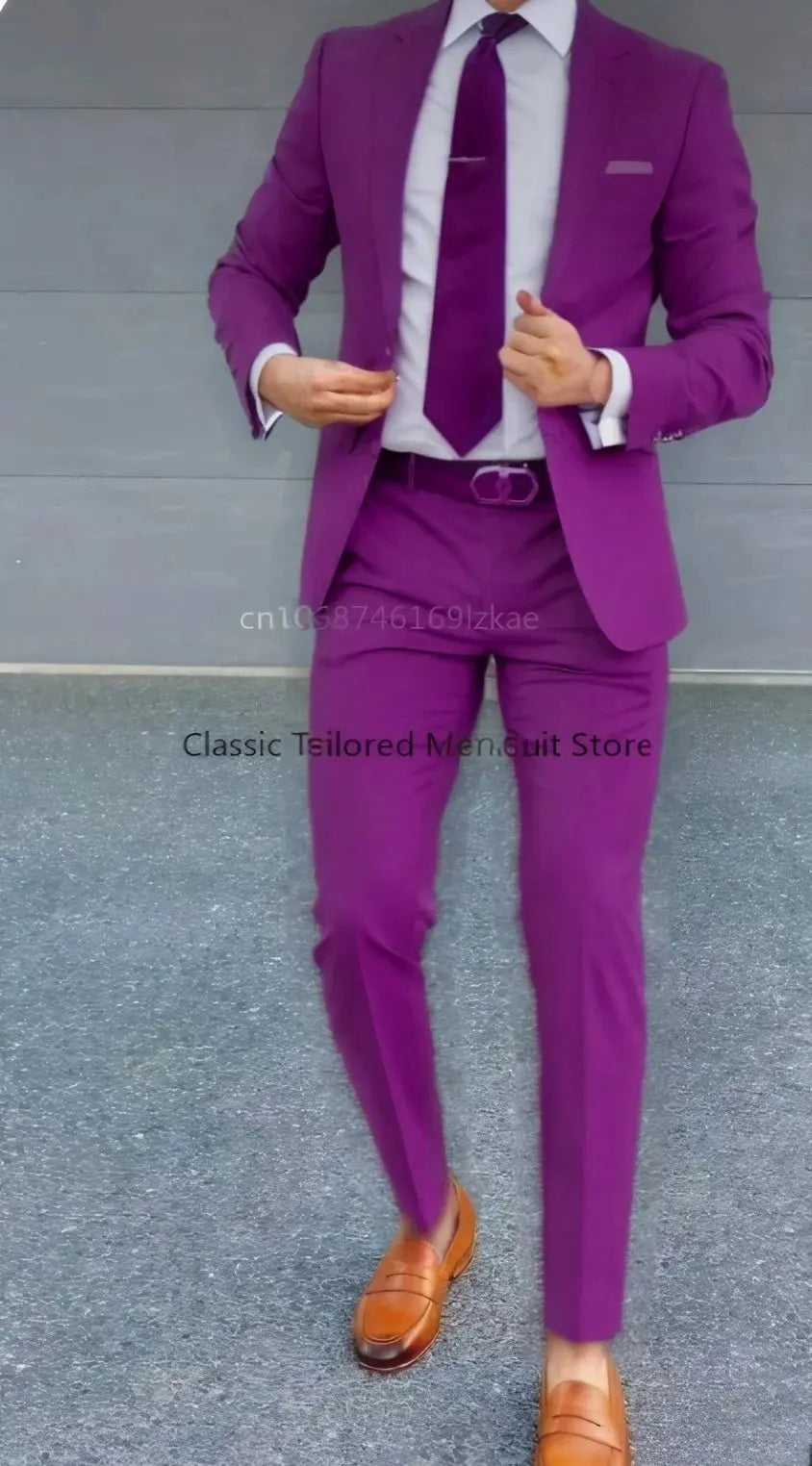 Detail shot of the suit's stitching, emphasizing precision and craftsmanship.