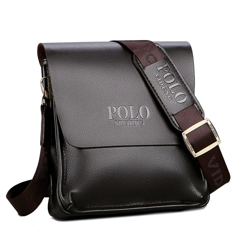 Men's Polo Vertical Shoulder Bag