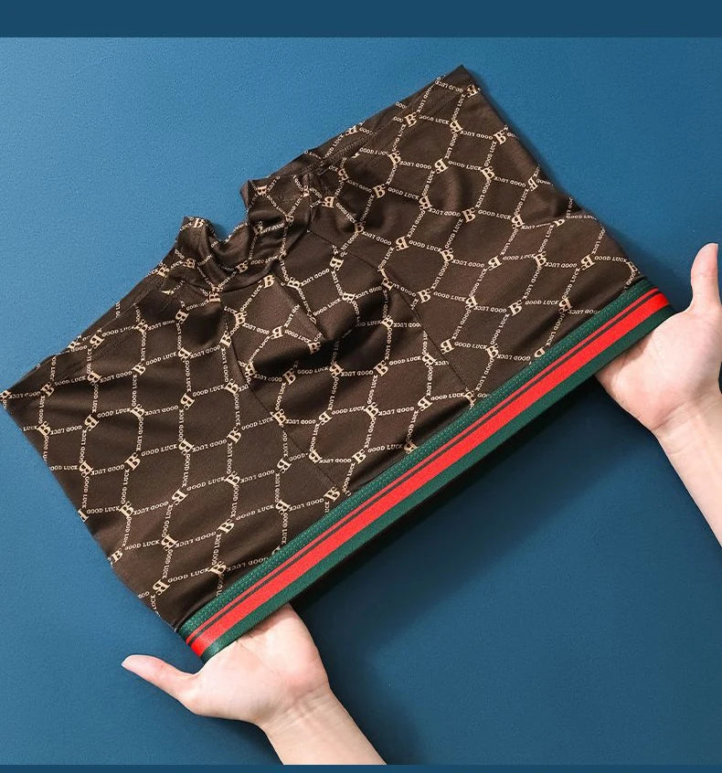 Close-up of Whisper-Light boxers showcasing the elastic waistband and minimalist design.