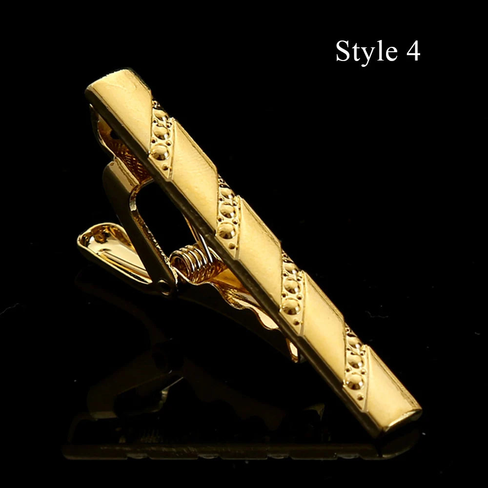 Stylish rose gold tie clip, enhances your formal look.