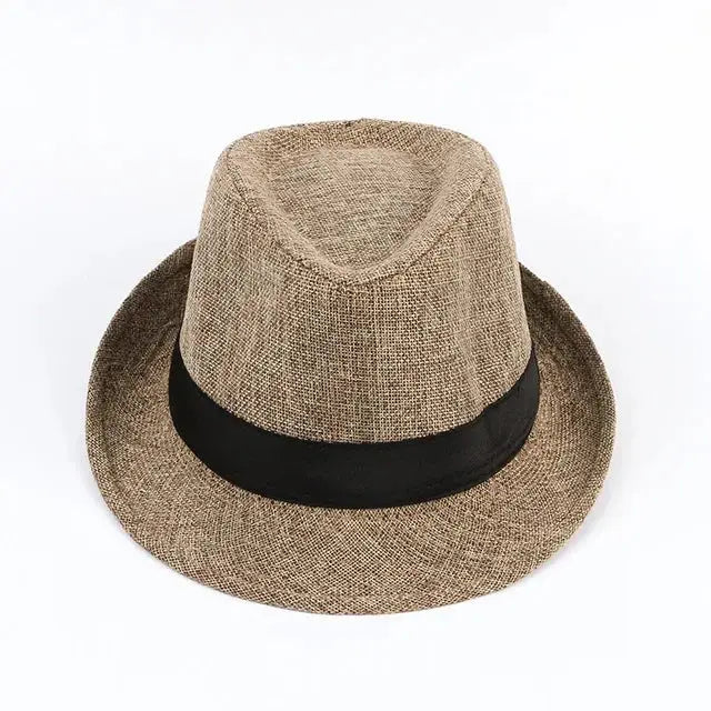 Minimalist solid color fedora, ideal for both casual and formal attire.