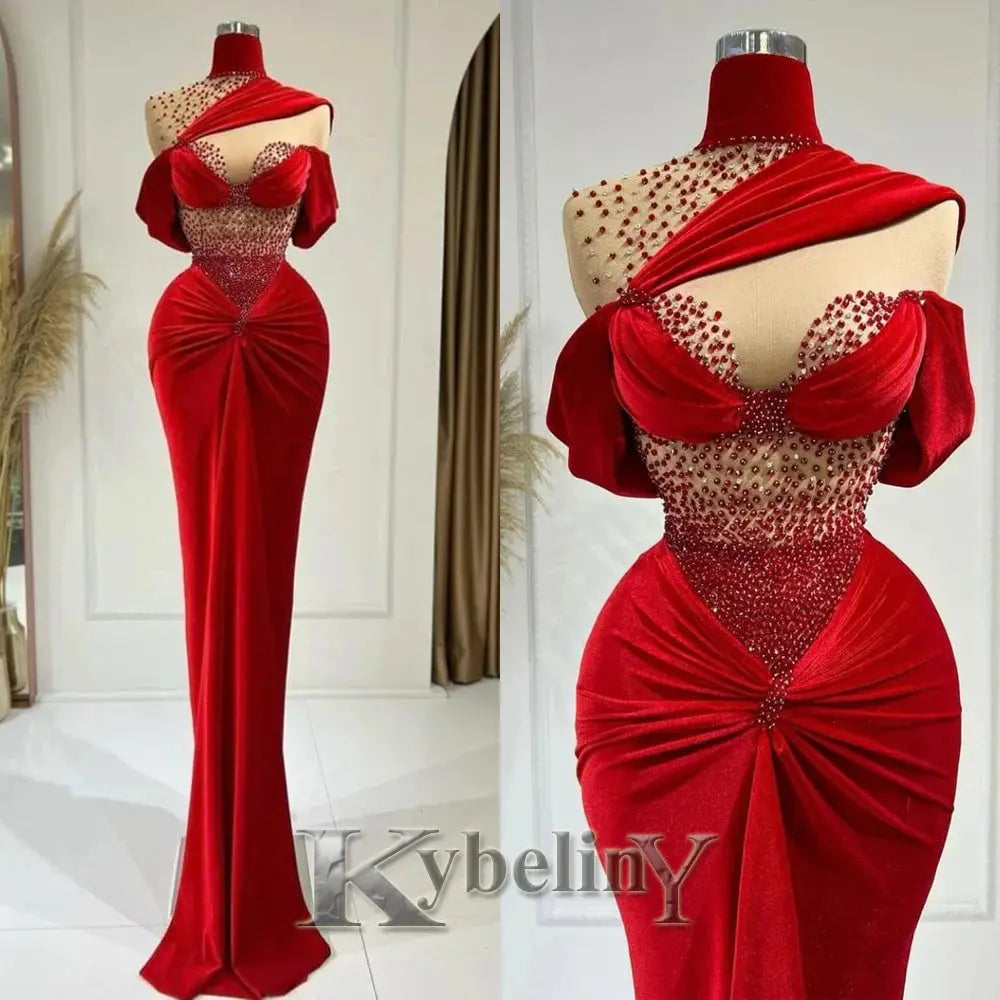 Enchanting twilight prom gown in luxurious satin with rhinestone-studded pleats.