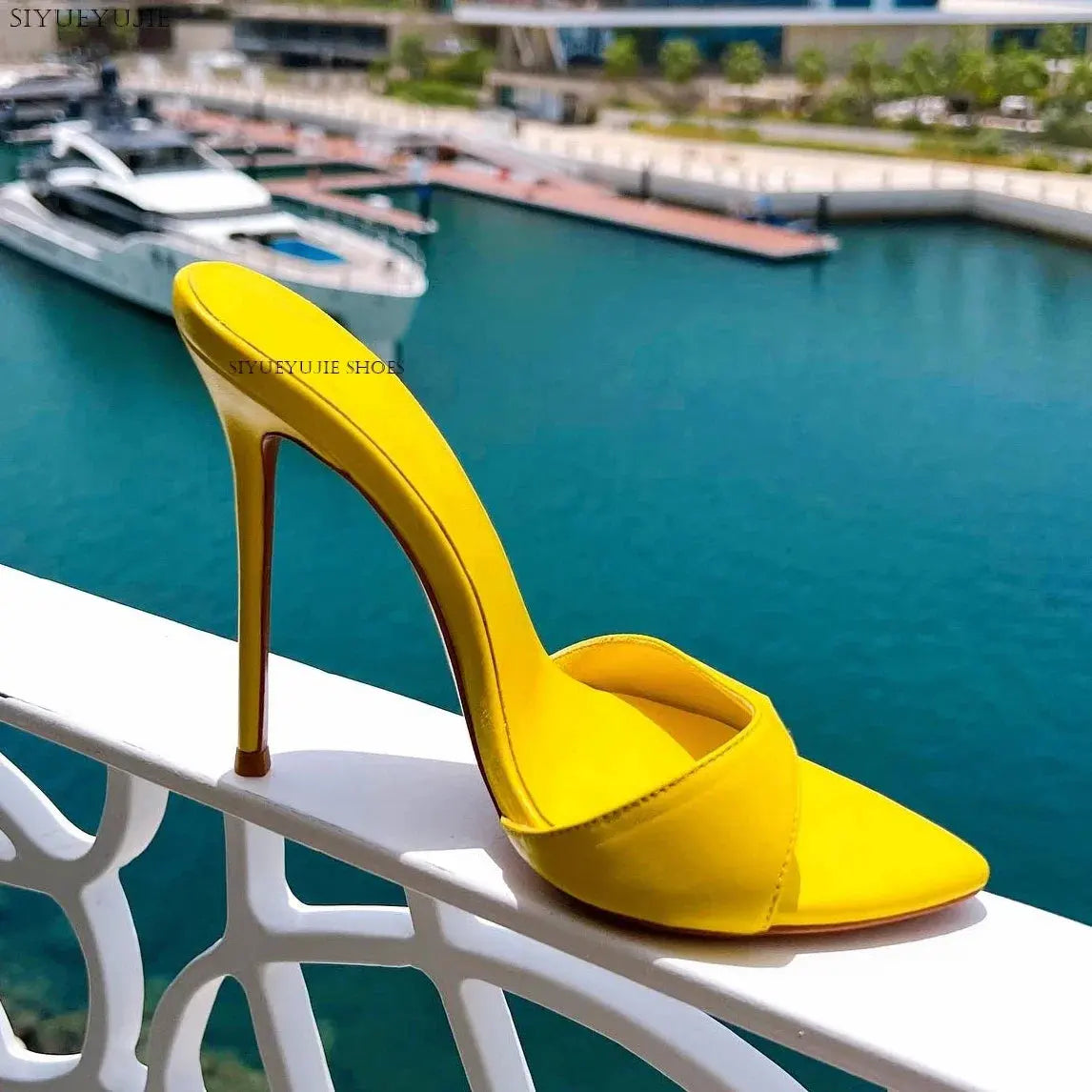 Luxury leopard stiletto slippers in velvety kid suede for elevated everyday style