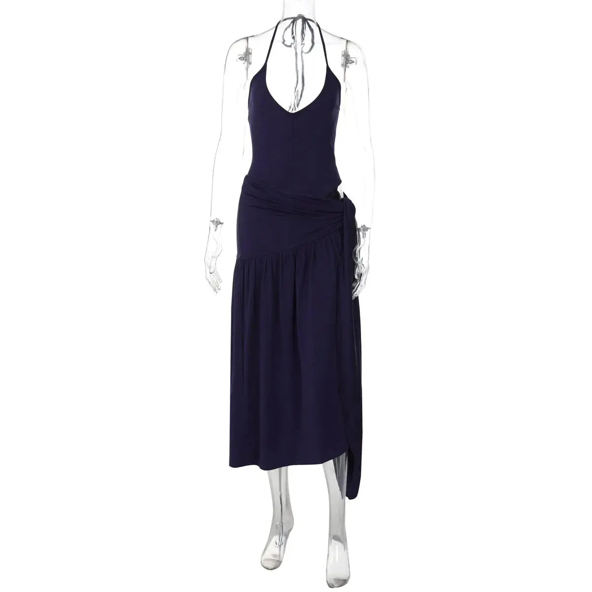 Stylish pullover backless outfit designed for effortless grace.