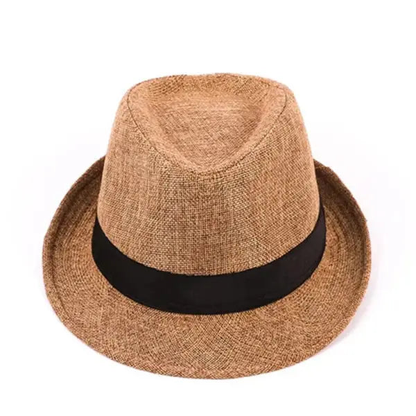 Classic fedora that enhances your style while providing sun protection.