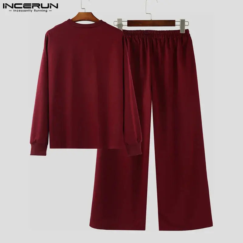 Model wearing the Effortless All-Day Comfort Set, demonstrating relaxed elegance for autumn wear.