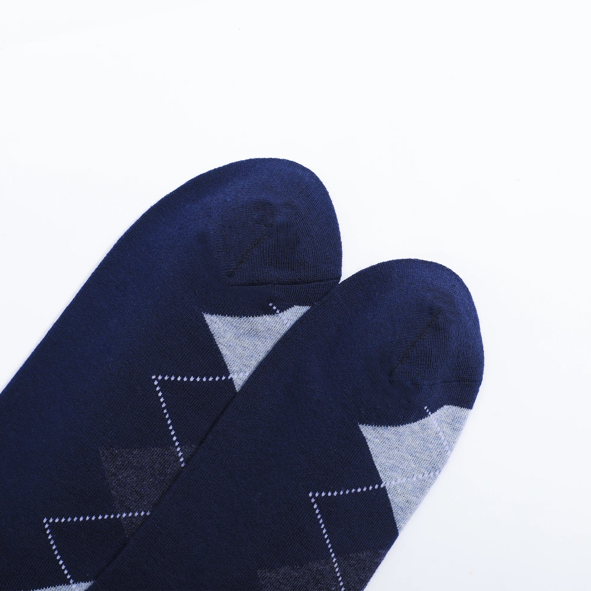 Versatile black socks ideal for both professional and casual occasions.