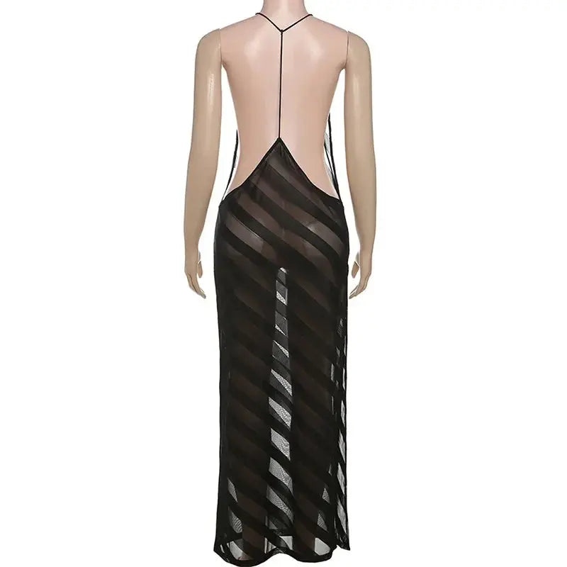 Full-length image of the Captivate the Night dress, perfect for upscale events and glamorous nights.