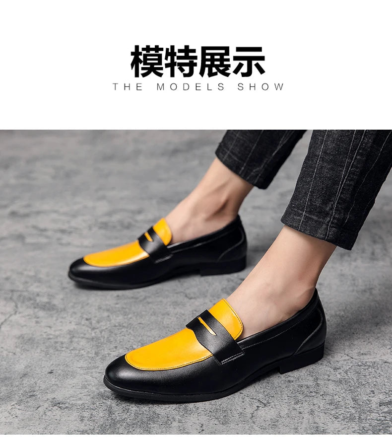 Waterproof loafers shown from back highlighting heel construction
