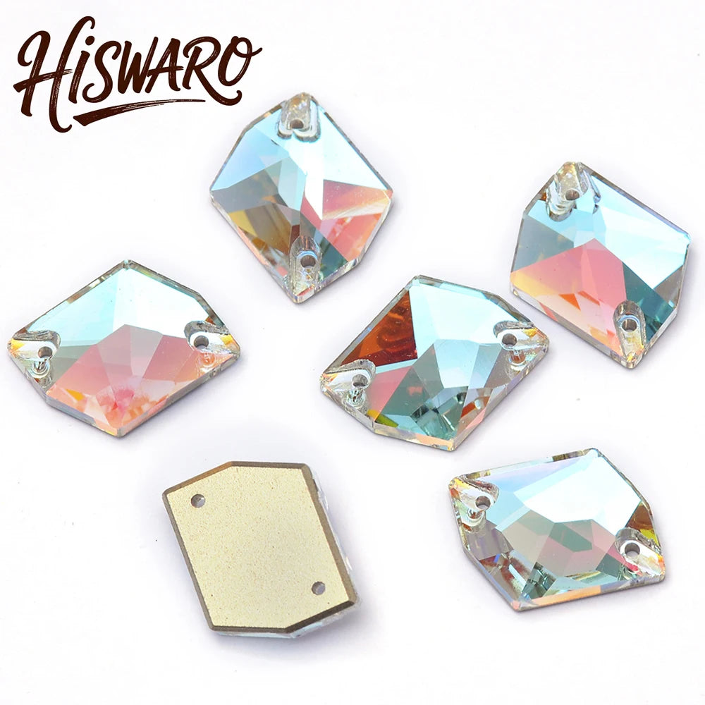 Sewable embellishments for enhancing everyday attire with sparkle.