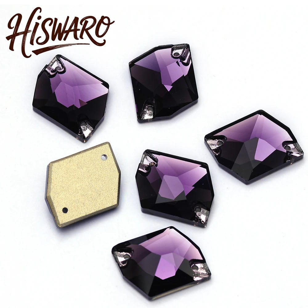 Custom rhinestones in a diverse palette for personalized looks.