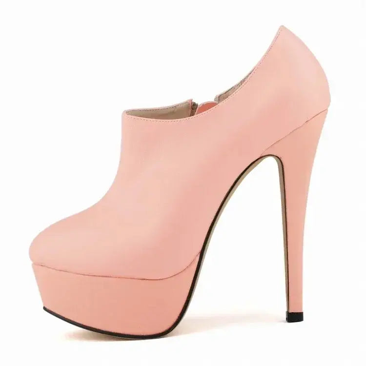 Winter-ready stiletto pumps ideal for autumn and winter events.