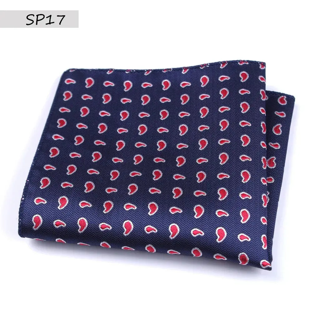 Premium polyester pocket square, designed for comfort and sleek appearance.