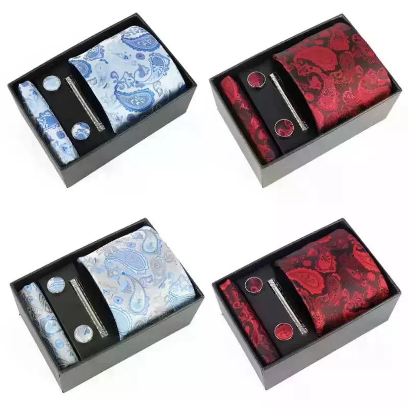 Stylish cufflinks featuring a sleek design, ideal for business attire.