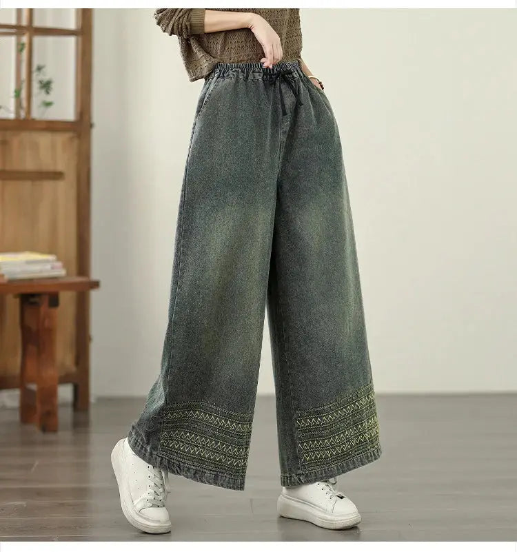 Casual chic denim with a flattering silhouette and unique design.