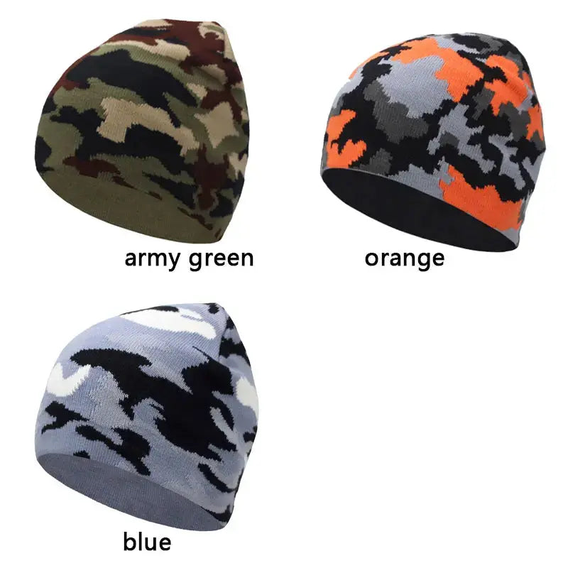 Machine washable camouflage beanie, easy to care for and maintain.