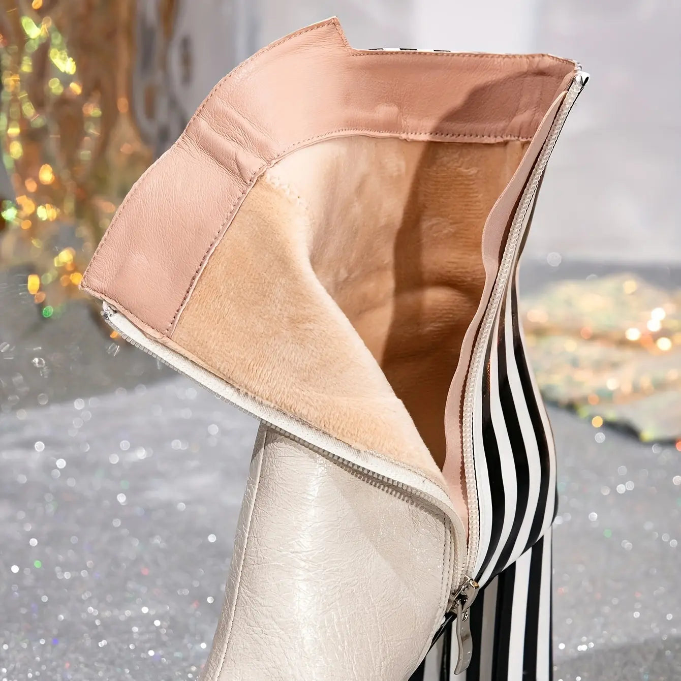 Comfortable women's boots with a pointed toe design that elongates the legs.