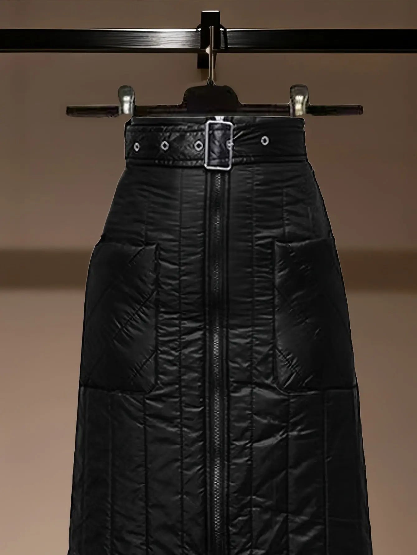Windproof Winter Whisperer A-Line Skirt, ideal for staying warm and stylish.