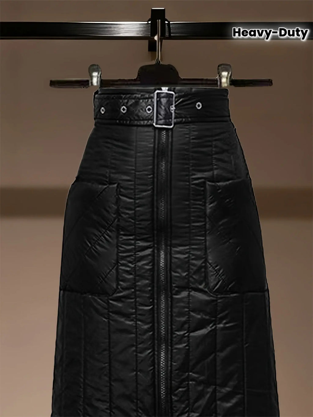 Winter Whisperer A-Line Skirt in rich acrylic blend, perfect for cold weather style.