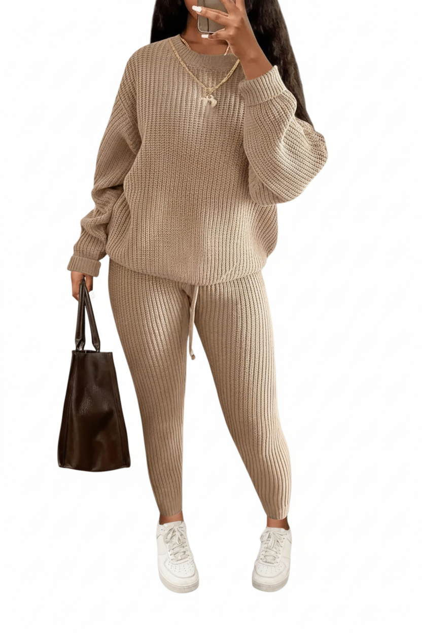 Cozy Elegance Knit Set: Feel the Comfort & Chic