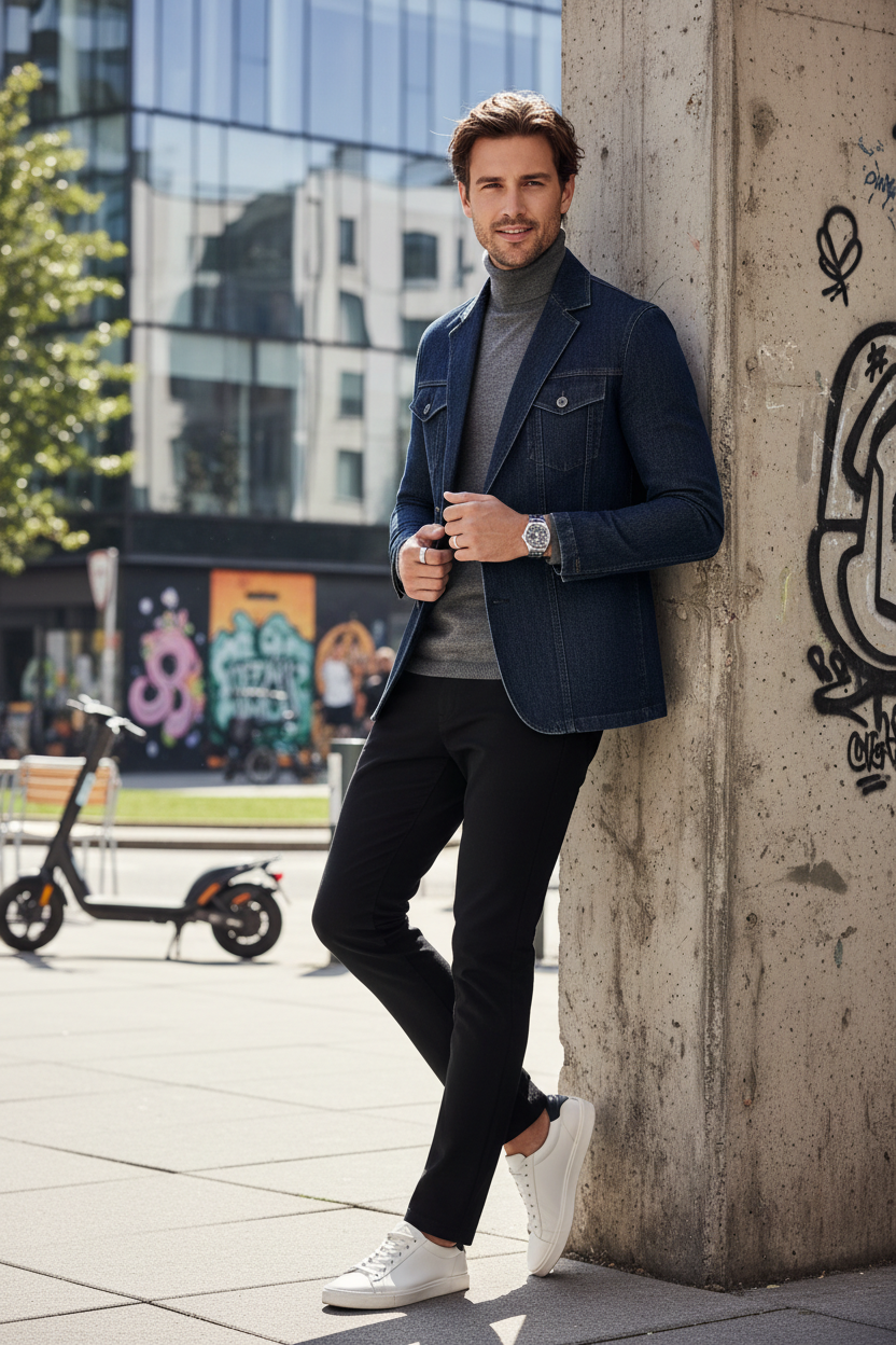 Autumn Breeze Denim Jacket: Stay Sharp, Feel Free