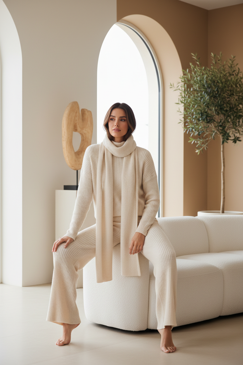 Cozy Elegance Knit Set: Feel the Comfort & Chic